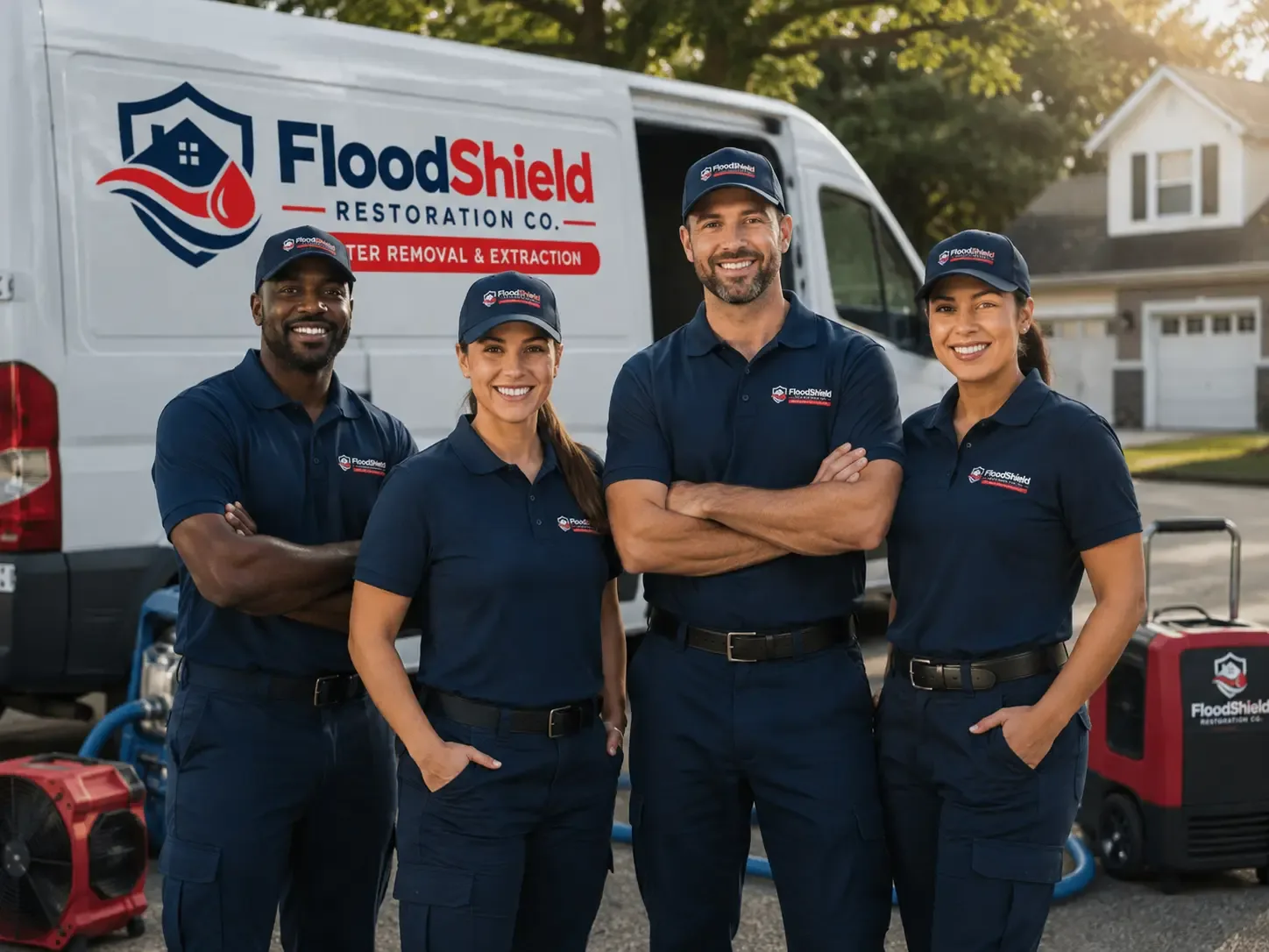 Flood Damage Restoration company in Libertyville, IA
